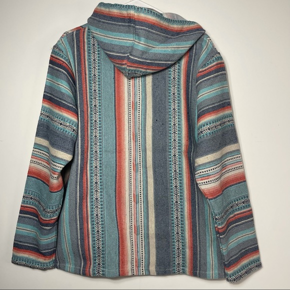 NWOT Beach Life boho pullover hoodie size M - Picture 5 of 6